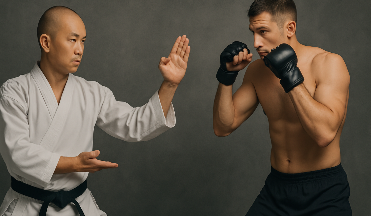 traditional martial art vs mma