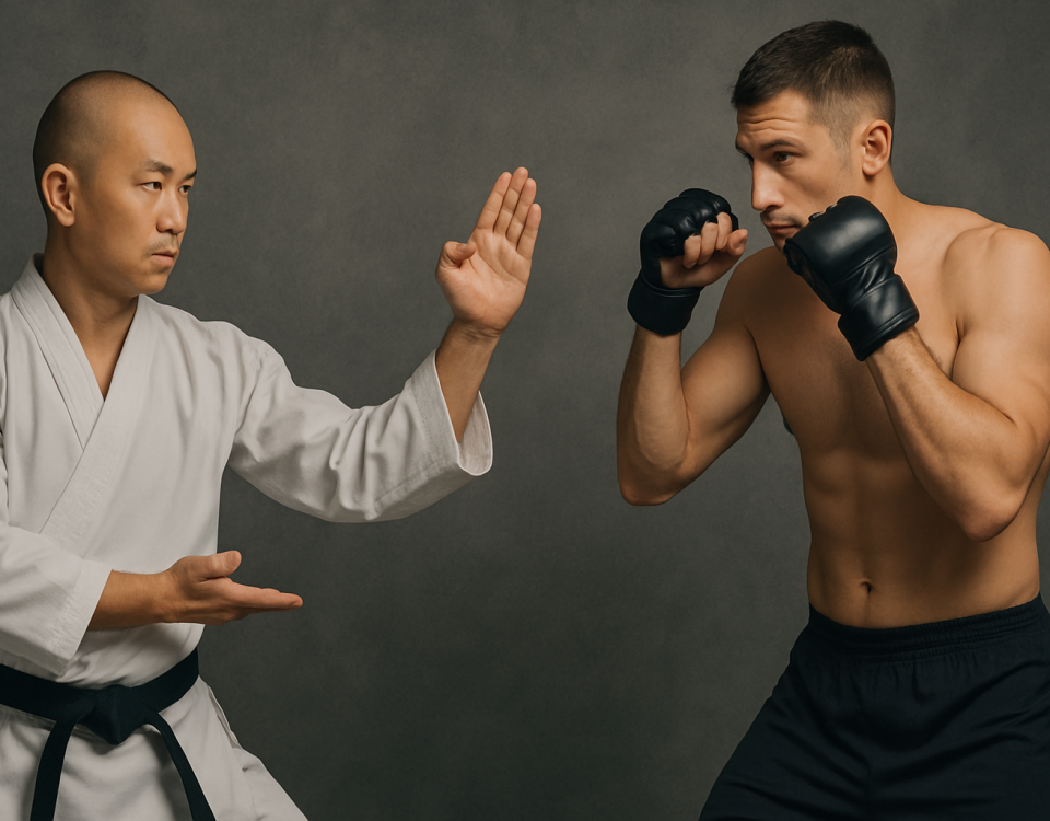 traditional martial art vs mma